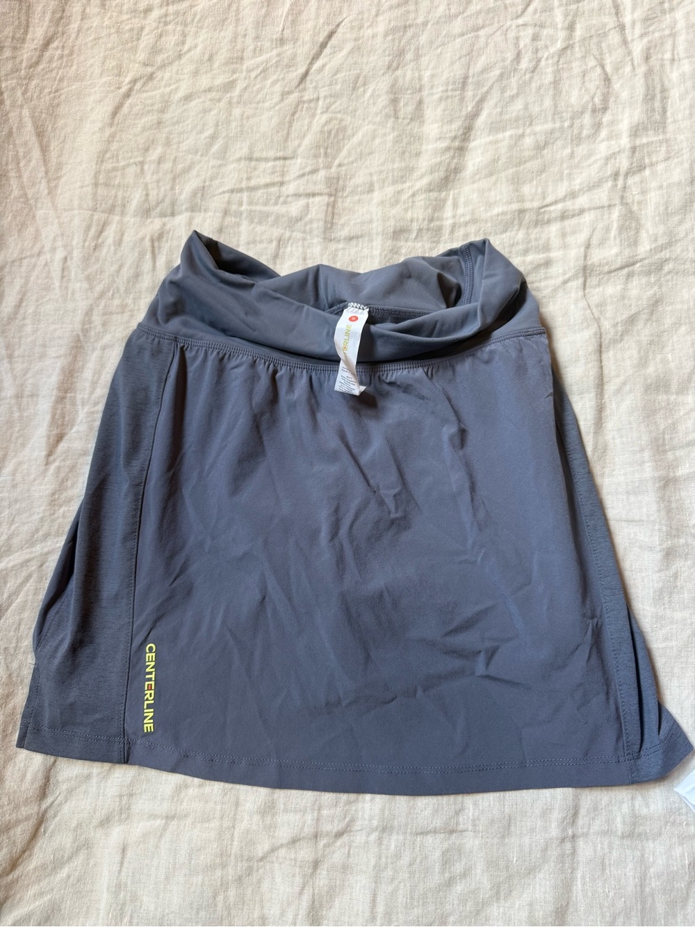 Centerline Women's Tennis Mini Skort in Slate Gray